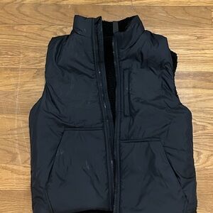 Men's Black Puffer Vest